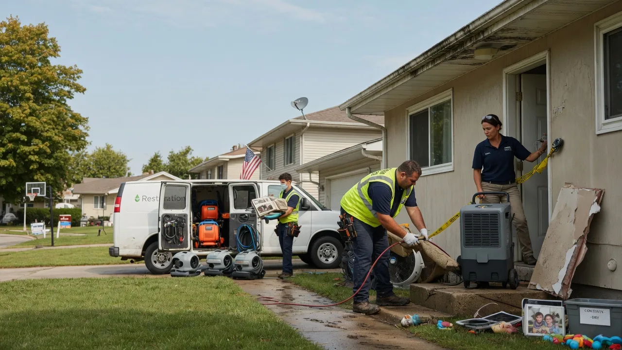 Water Damage Restoration in Springboro, OH near me